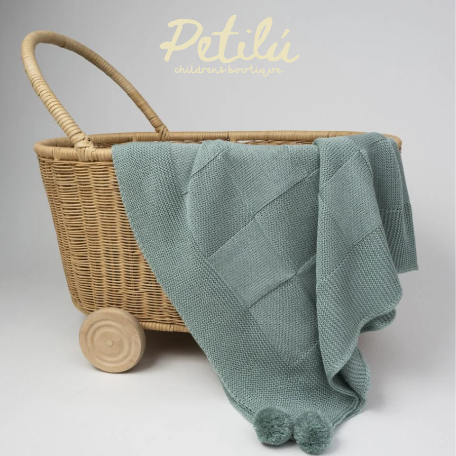 Embroidered Premium Cotton Baby Blanket