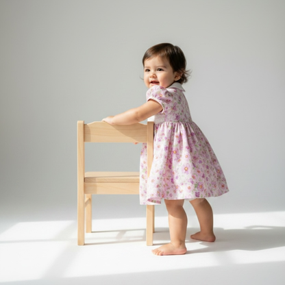 Emma - Hand Smocked Cotton Dress