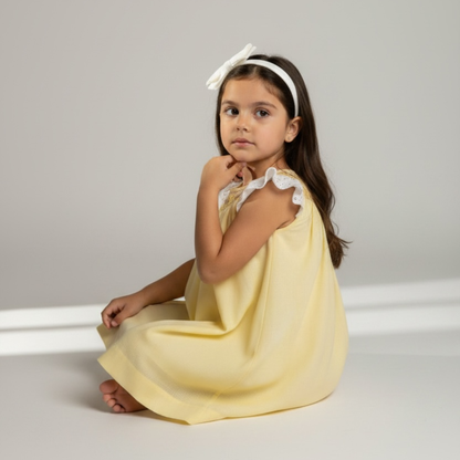 Anita - Muslin with Flutter Sleeves