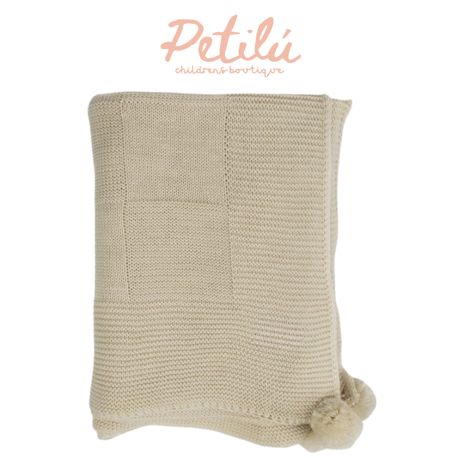 Embroidered Premium Cotton Baby Blanket