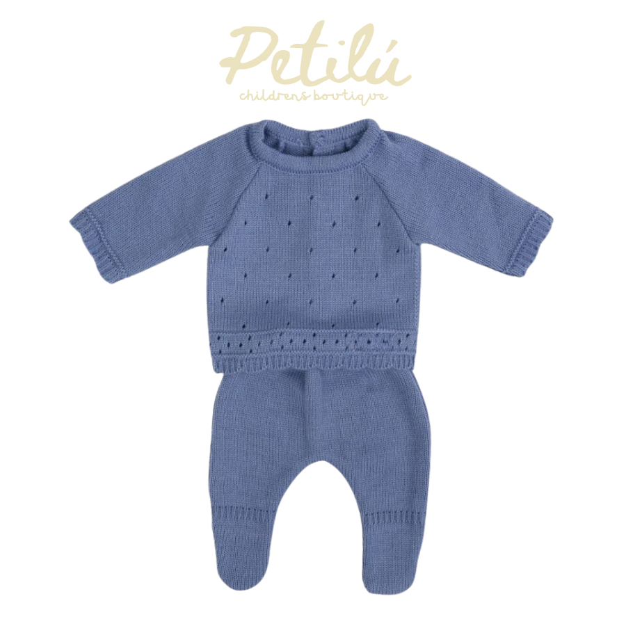 Knitted Coming Home Outfit - 3 Piece Set