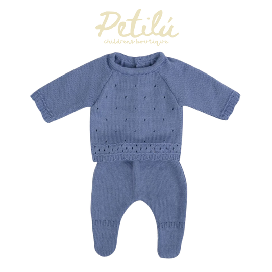 Knitted Coming Home Outfit - 3 Piece Set