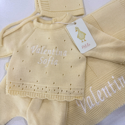 Newborn Bundle: Set and Blanket