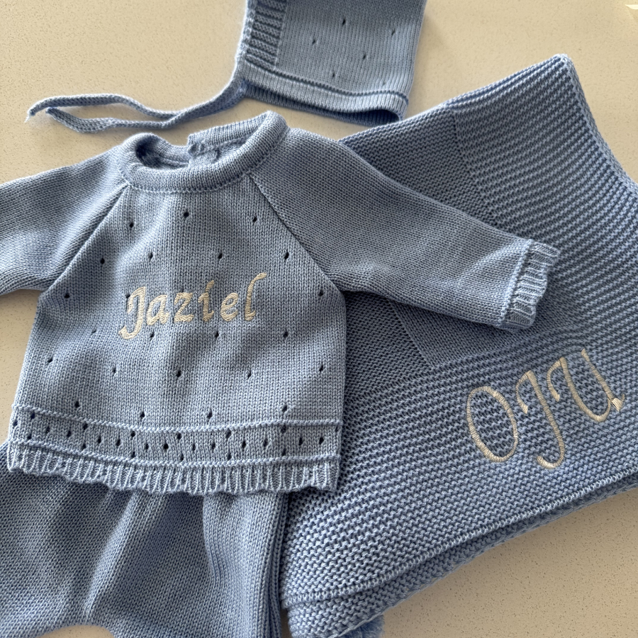 Newborn Bundle: Set and Blanket