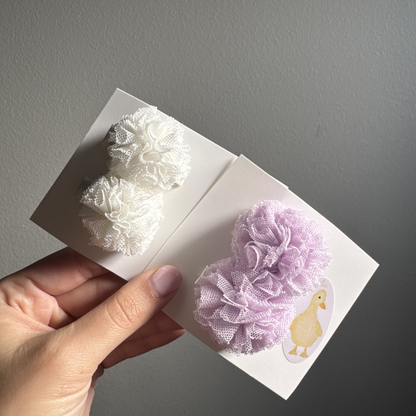 Set of Pompon Clips