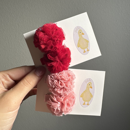 Set of Pompon Clips