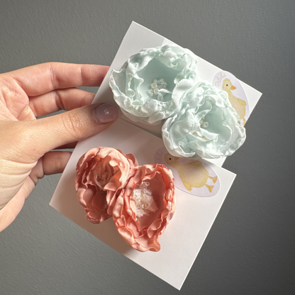 Flower Hair Clips