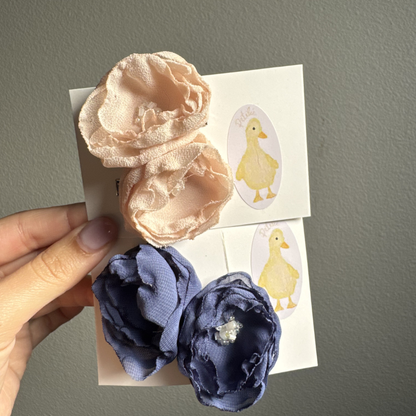 Flower Hair Clips