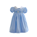Alessandra - Hand Smocked Dress - Spanish Pique Fabric