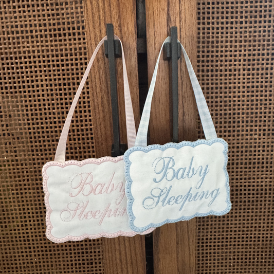 Baby Sleeping Door Hanger